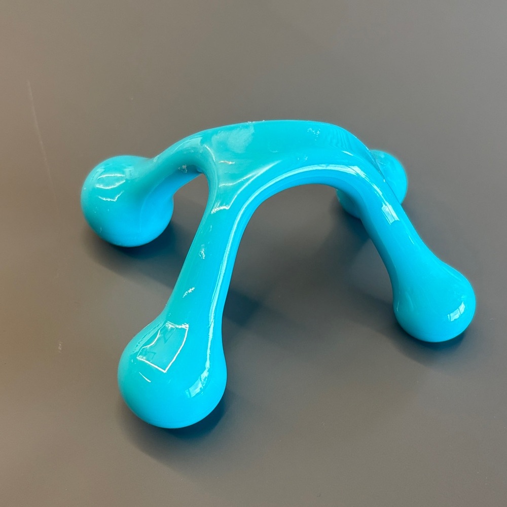 Bright Blue Handheld Massager